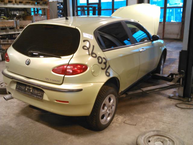 Alfa Romeo 147 2001-2009 delebil , Motorkode: AR37203, Girkassekode: 