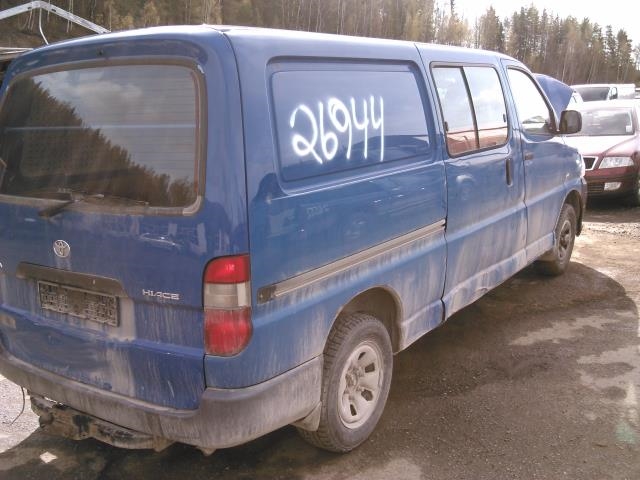 Toyota Hiace 2007-2012 (Fase 3) , Motorkode: 2KD-FTV, Girkassekode: 