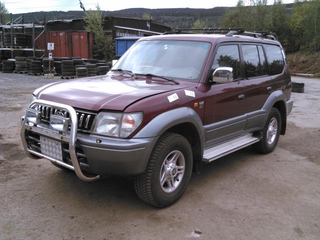 Toyota Land Cruiser 90, 1996-2002  delebil , Motorkode: DFC