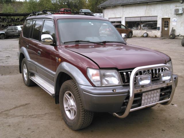 Toyota Land Cruiser 90 1996-2002 delebil , Motorkode: DFC, Girkassekode: 