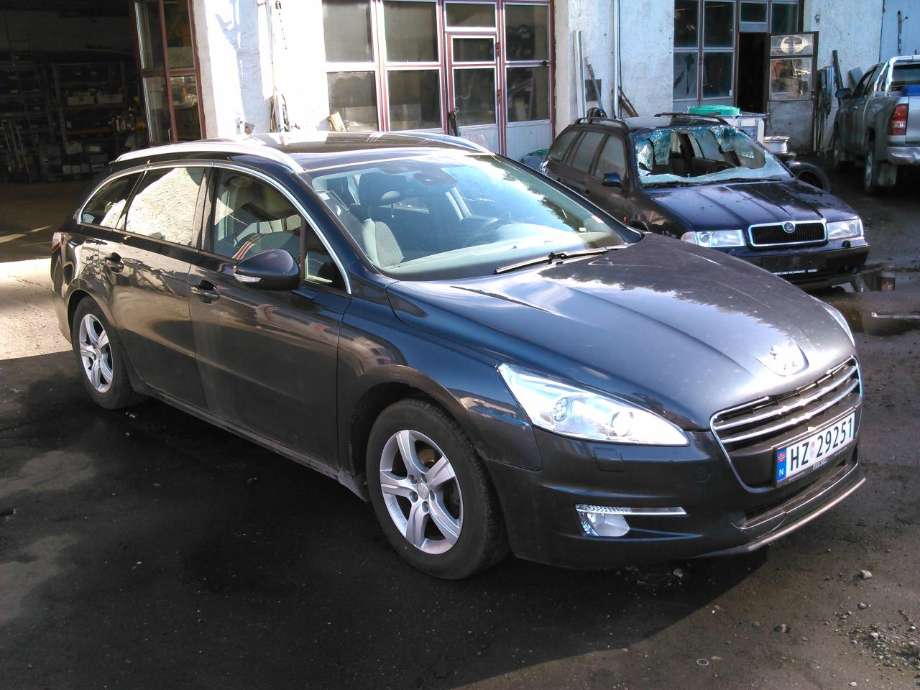 Peugeot 508 2011-2014 (Type I, Fase 1) delebil , Motorkode: 9H05, Girkassekode: 