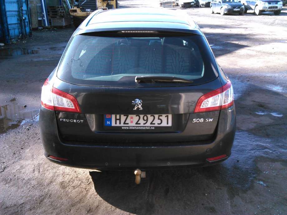 Peugeot 508 2011-2014 (Type I, Fase 1) delebil , Motorkode: 9H05, Girkassekode: 