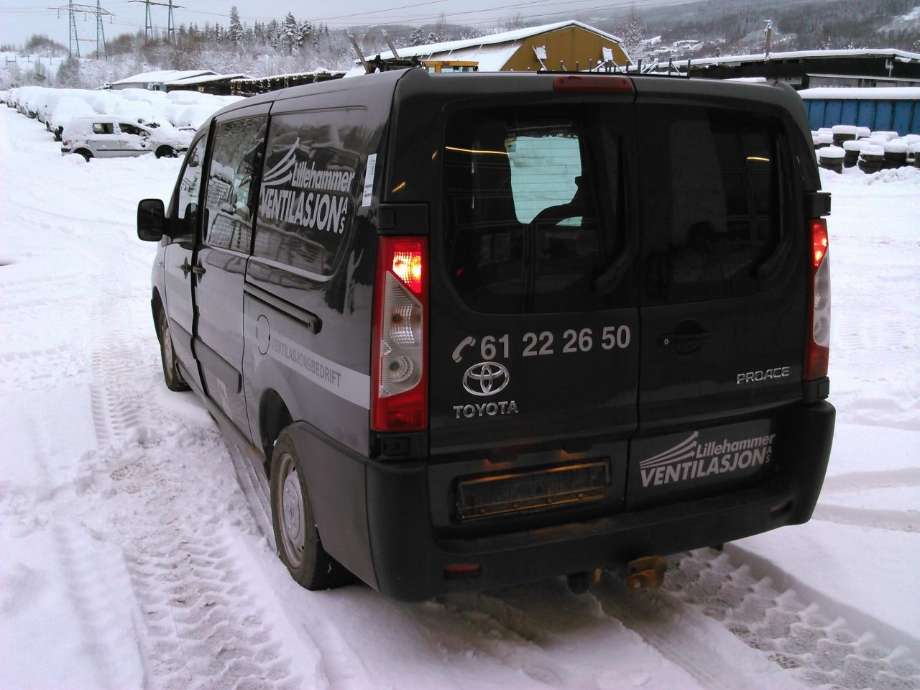 Toyota Proace 2013-2016 (Type I) , Motorkode: RH02, Girkassekode: 