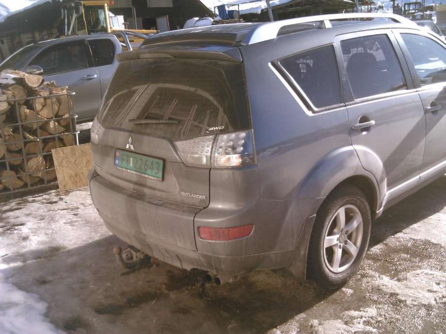Mitsubishi Outlander 2007-2010 (Type II, Fase 1) delebil , Motorkode: BSY, Girkassekode: 
