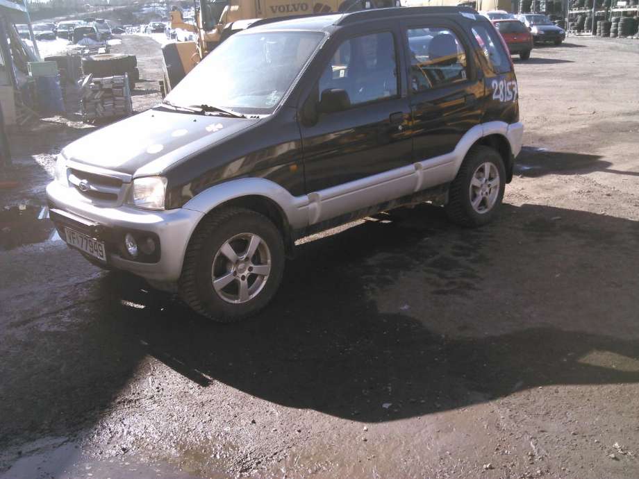 Daihatsu Terios 2000-2006 delebil , Motorkode: K3, Girkassekode: 