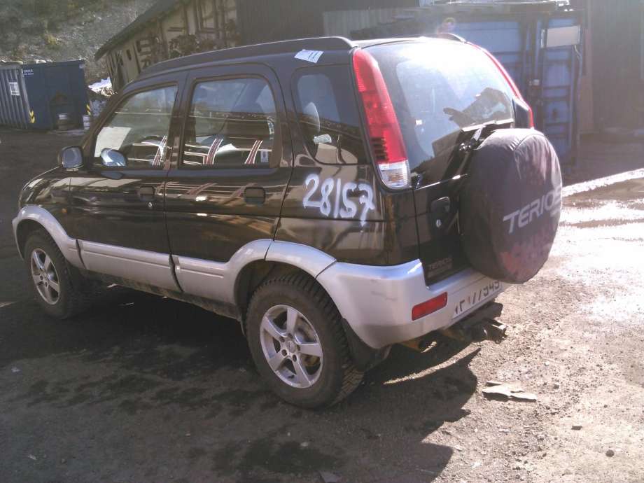 Daihatsu Terios 2000-2006 delebil , Motorkode: K3, Girkassekode: 