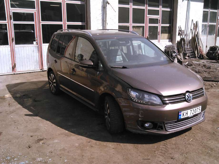 VW Touran 2010-2015 (Type I, Fase 3) delebil , Motorkode: CAY, Girkassekode: MLE