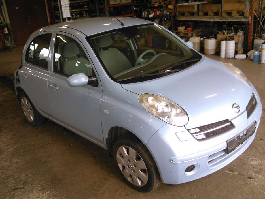 Nissan Micra, 2003-2010 (K12) (K12) delebil , Motorkode: CR14