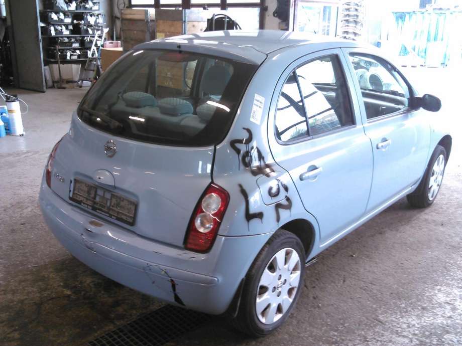 Nissan Micra 2003-2010 (K12) delebil , Motorkode: CR14, Girkassekode: 