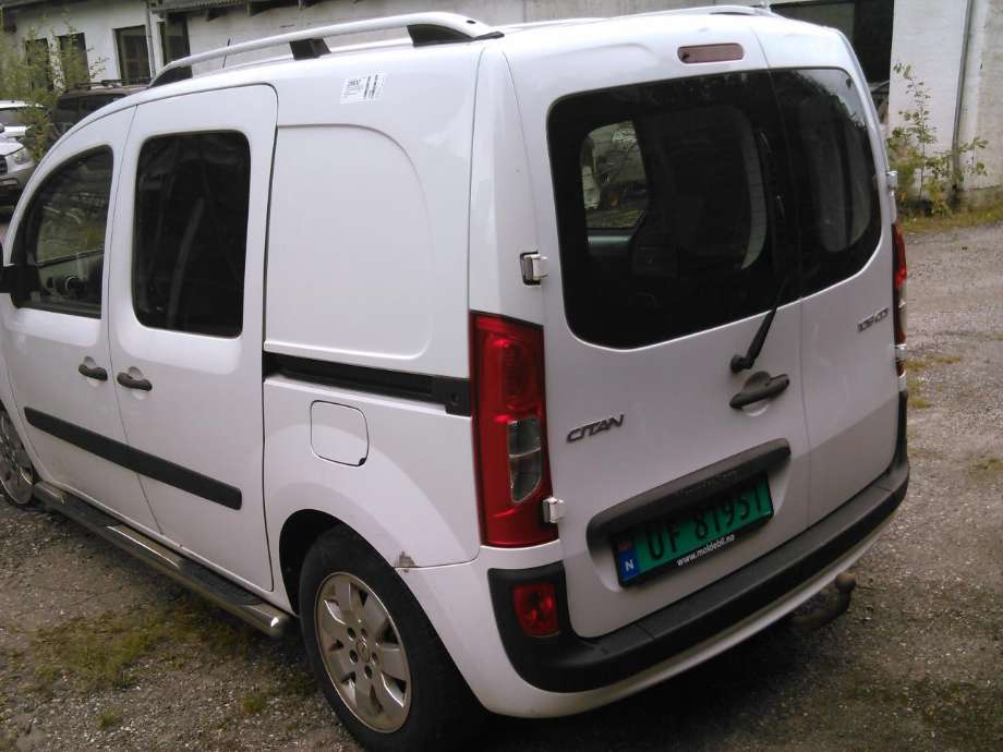Mercedes Citan 2012-2021 (W415) (W415), Motorkode: K9K E6, Girkassekode: 