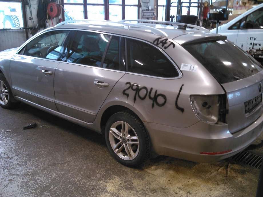 Škoda Superb 2008-2015 (Type II) , Motorkode: CDAA, Girkassekode: 