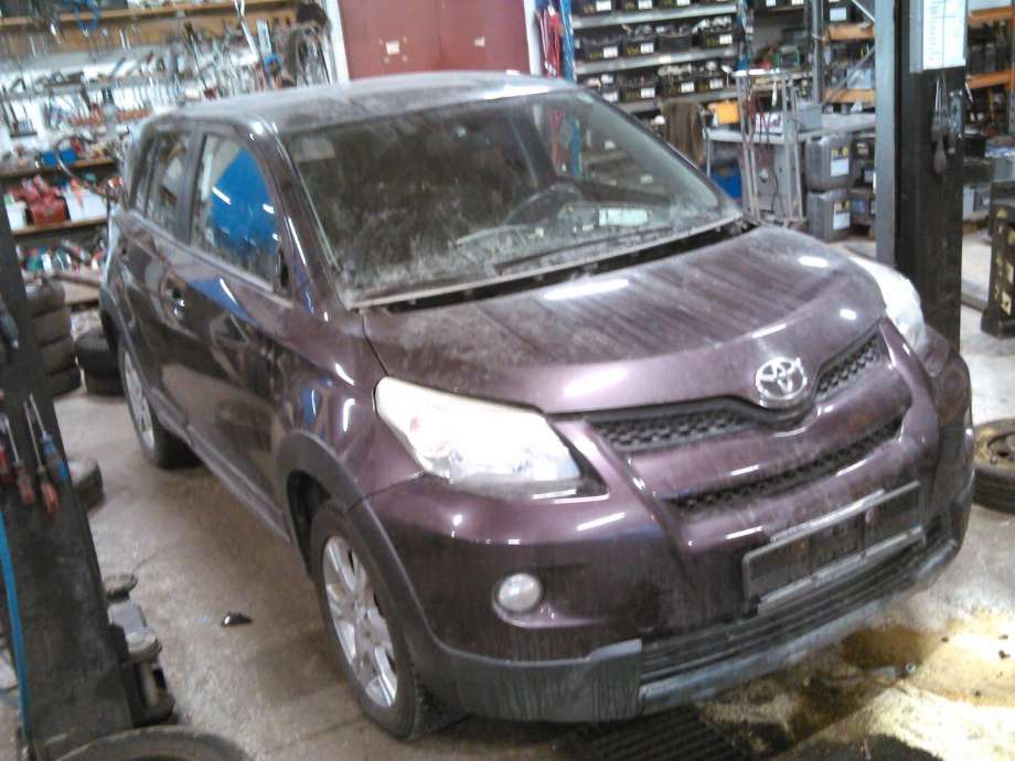 Toyota Urban Cruiser 2009-2014 , Motorkode: 1ND-TV, Girkassekode: 