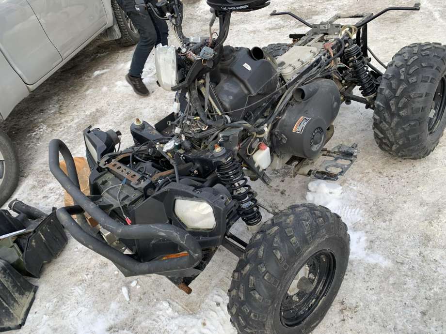 Snøscooter Polaris øvrige 0-->> delebil , Motorkode: POLARIS AGR 800I, Girkassekode: 