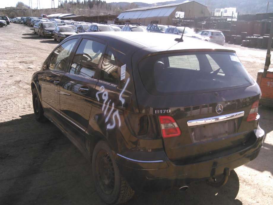 Mercedes B-Klasse 2005-2008 (Fase 1) (W245) (W245), Motorkode: 266940, Girkassekode: 