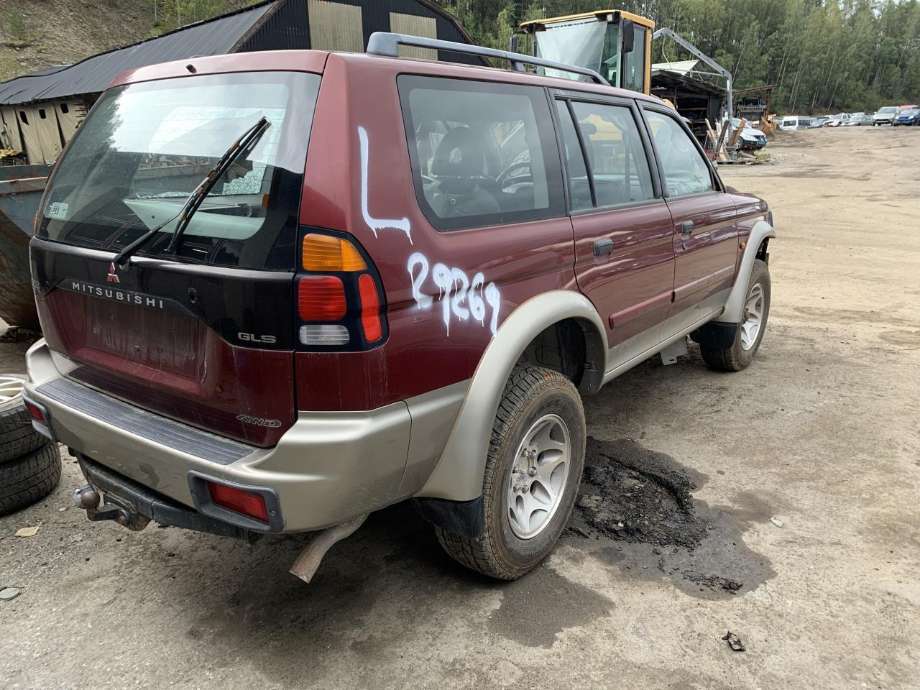 Mitsubishi Pajero Sport 1999-2001 , Motorkode: , Girkassekode: 