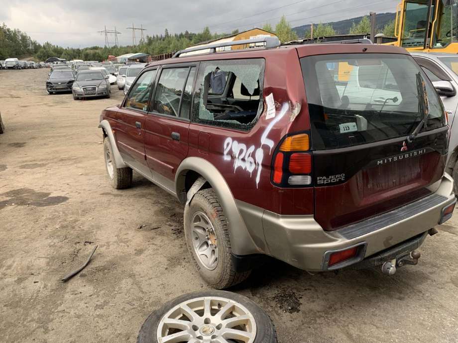 Mitsubishi Pajero Sport 1999-2001 , Motorkode: , Girkassekode: 