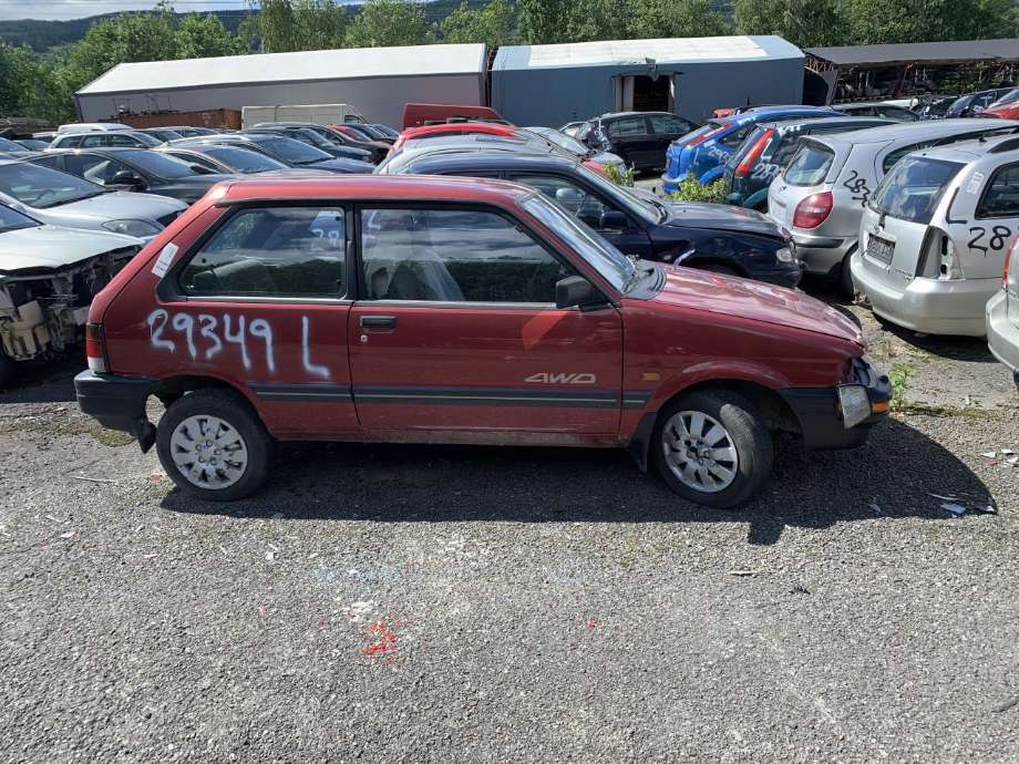 Subaru Justy 1984-1995 (Type I) delebil , Motorkode: , Girkassekode: 