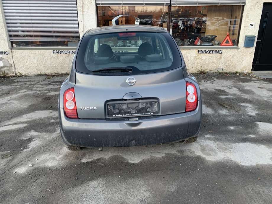 Nissan Micra 2003-2010 (K12) delebil , Motorkode: CR12, Girkassekode: