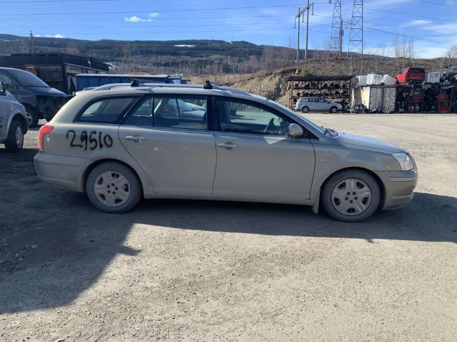Toyota Avensis 2003-2008 (Type II) delebil , Motorkode: 1ZZ-FE, Girkassekode: 