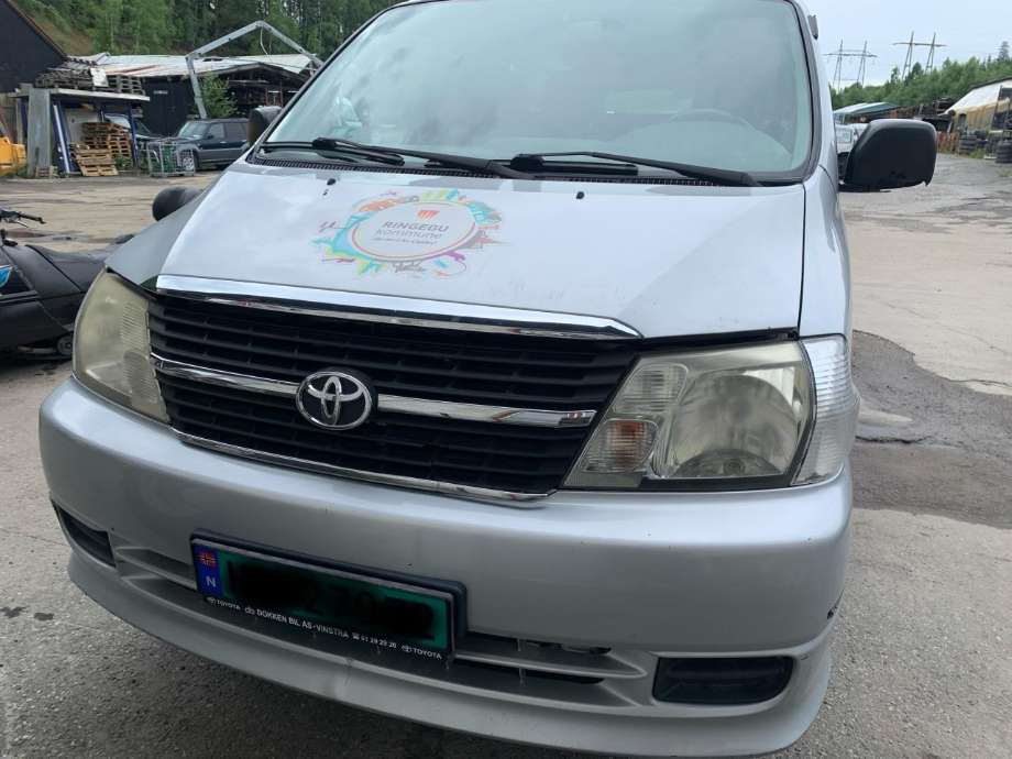 Toyota Hiace, 2007-2012 (Fase 3) delebil , Motorkode: 2KD-FTV