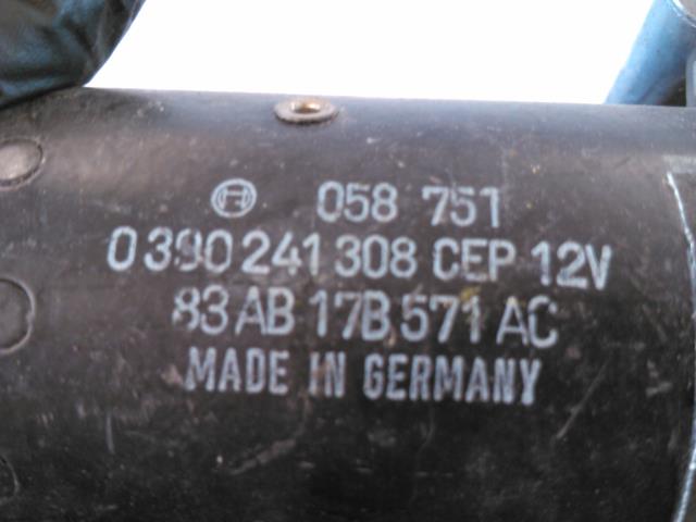 Viskermotor frontrute til Ford Escort 1986-1990  