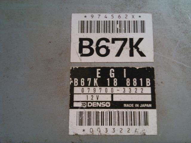 Styreenhet motor til Mazda 323 1990-1994  (DENSO|B67K18881B|079700-3322)