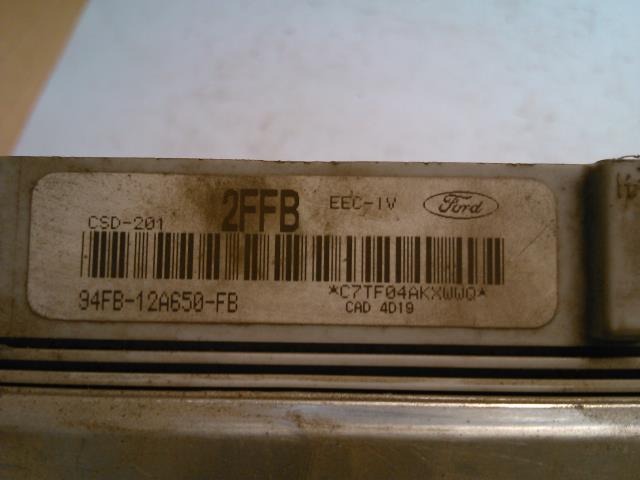 Styreenhet forgasser til Ford Fiesta 1989-1995 (Type III) (94FB-12A650FB|)