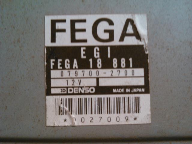 Styreenhet motor til Mazda 626 1988-1991 (GD) (GD) (FEGA|188810797002700|)