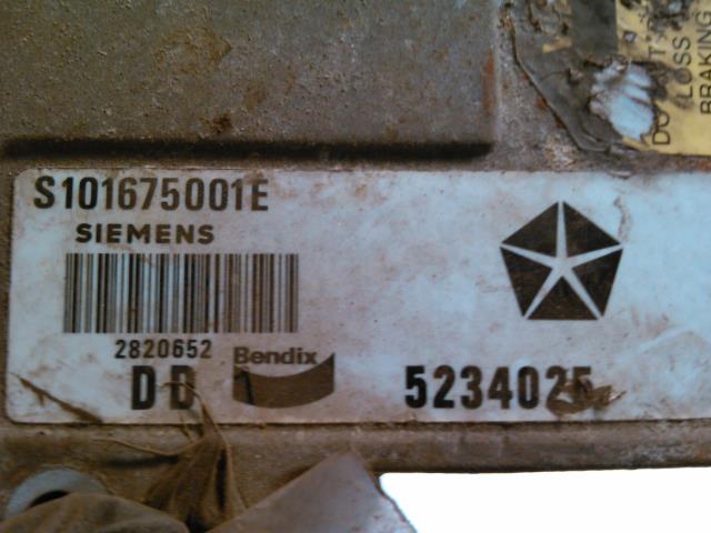 Styreenhet ABS til Dodge Ram 1981-1993 (Type I) (SIEMENS|S61675001E|)