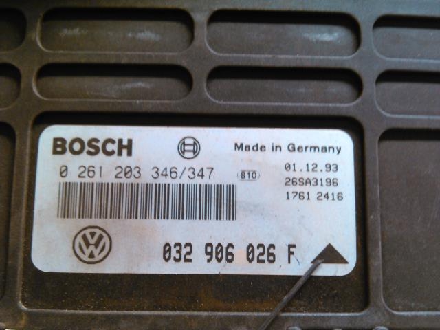 Styreenhet forgasser til Seat Ibiza 1993-1999 (Type II, Fase 1)  (BOSCH|211203346/347|032906026F|)