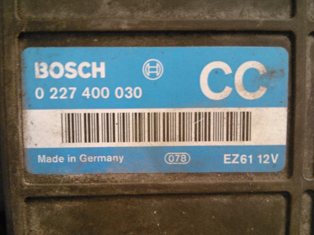 Styreenhet motor til Opel Omega A 1986-1990 (BOSCH|0 227 400 030|0227400030|)