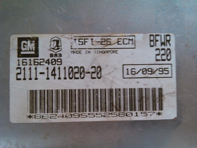 Styreenhet motor til Lada Samara 1984-2003  (GM|16162409|2111-1411020-20|)