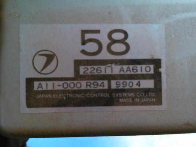Styreenhet motor til Subaru Legacy 1989-1994  (22611AA610|A11-000R94 9904|)