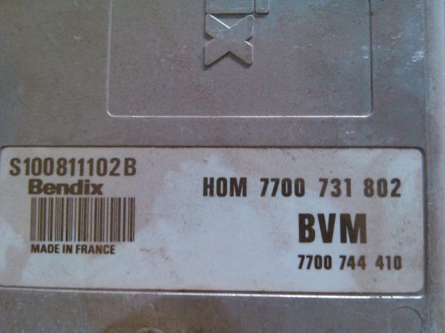 Styreenhet forgasser til Renault 19 1990-1996  (BENDIX|S100811102B|)