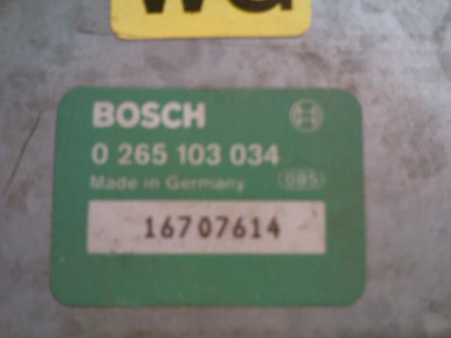 Styreenhet ABS til Opel Omega A 1991-1993 (BOSCH|0 265 103 034|)