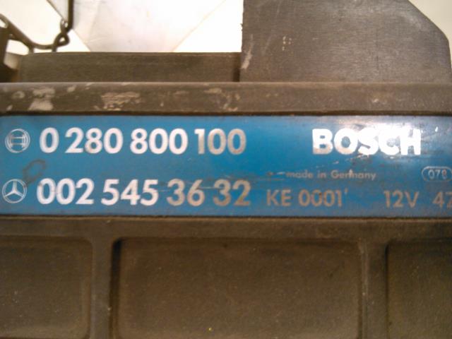 Styreenhet motor til Mercedes 190 1984-1993 (W201) (W201) (BOSCH|0 280 800 100|002 545 36 32|)