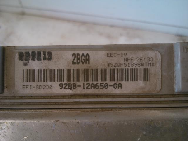 Styreenhet motor til Ford Scorpio 1992-1994  (92BB-12A650-GA|)