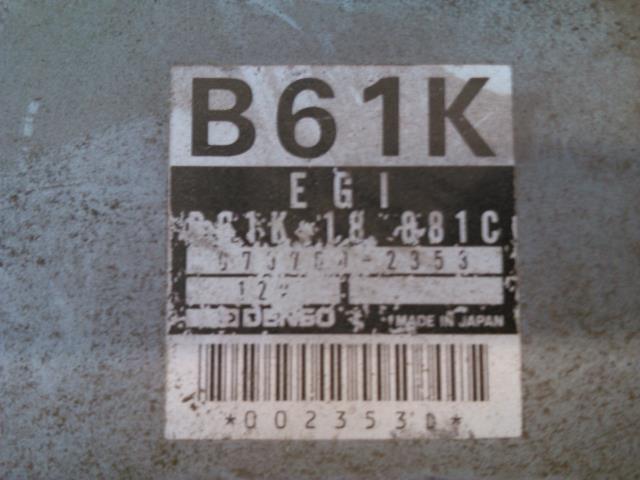 Styreenhet motor til Mazda 323 1990-1994  (B61K 18881C|)