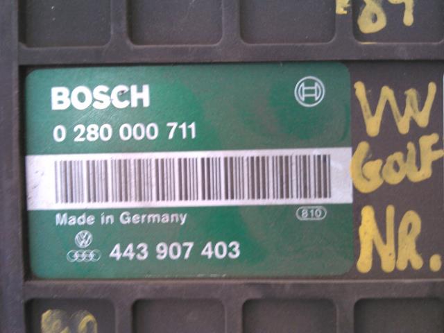 Styreenhet forgasser til VW Golf II 1984-1991 (BOSCH|0280000711|443907403|)