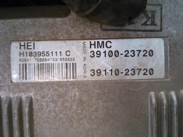Styreenhet motor til Hyundai Elantra 1996-2000 (Type II)  (SIEMENS|H103955111C|39100-23720|39110-23720)