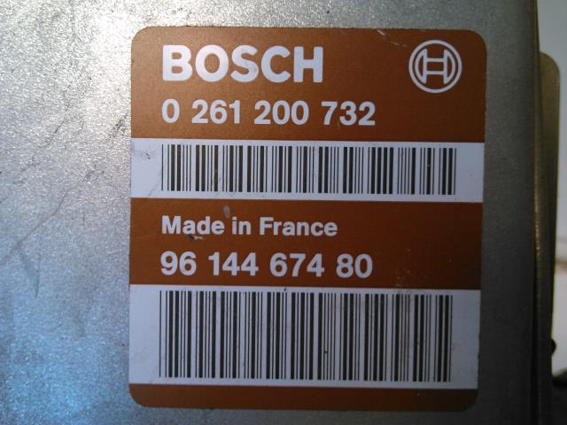 Styreenhet forgasser til Peugeot 306 1993-1997 (Fase 1)  (BOSCH|0 261 200 732|)