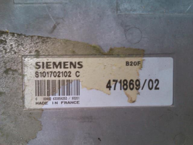 Styreenhet motor til Volvo 460 1990-1996  (SIMENS|S101702102|471869/02|)