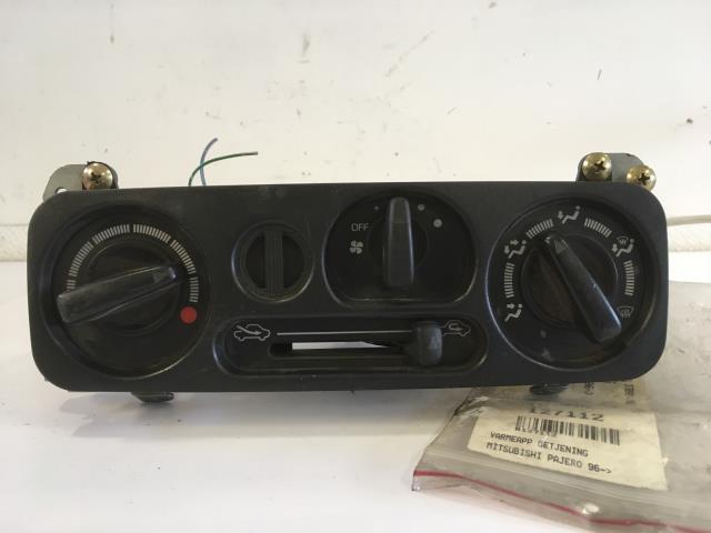 Varmeapparat betjening til Mitsubishi Pajero Sport, 1999-2001  