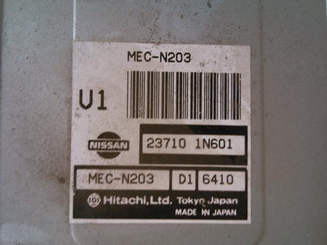 Styreenhet motor til Nissan Almera 1995-2000 (N15) (N15) (HITACHI|237101N601|MEC-N203D16410|)