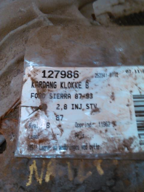 Kardang klokke bak til Ford Sierra 1987-1993  