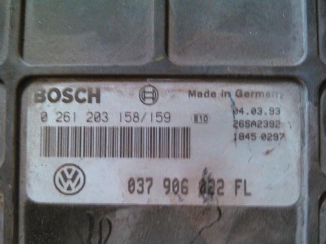 Styreenhet motor til VW Passat 1989-1993 (B3) (B3) (BOSCH|0261203158/159|037906022FL|)