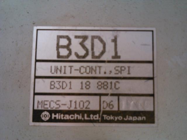 Styreenhet motor til Mazda 121 1992-1995  (B3D1|18881C MECSJ102|)