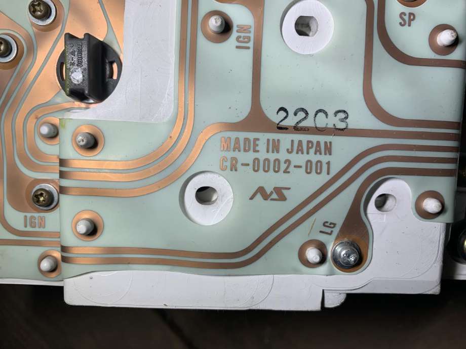Instrumentpanel til Jeep Cherokee 1986-1996 (Type II, Fase 1)  