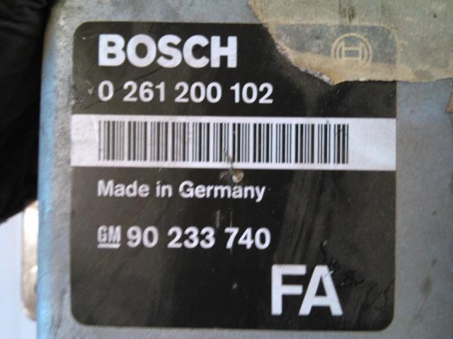 Styreenhet motor til Opel Vectra A 1989-1995  (BOSCH|0 261 200 102|)