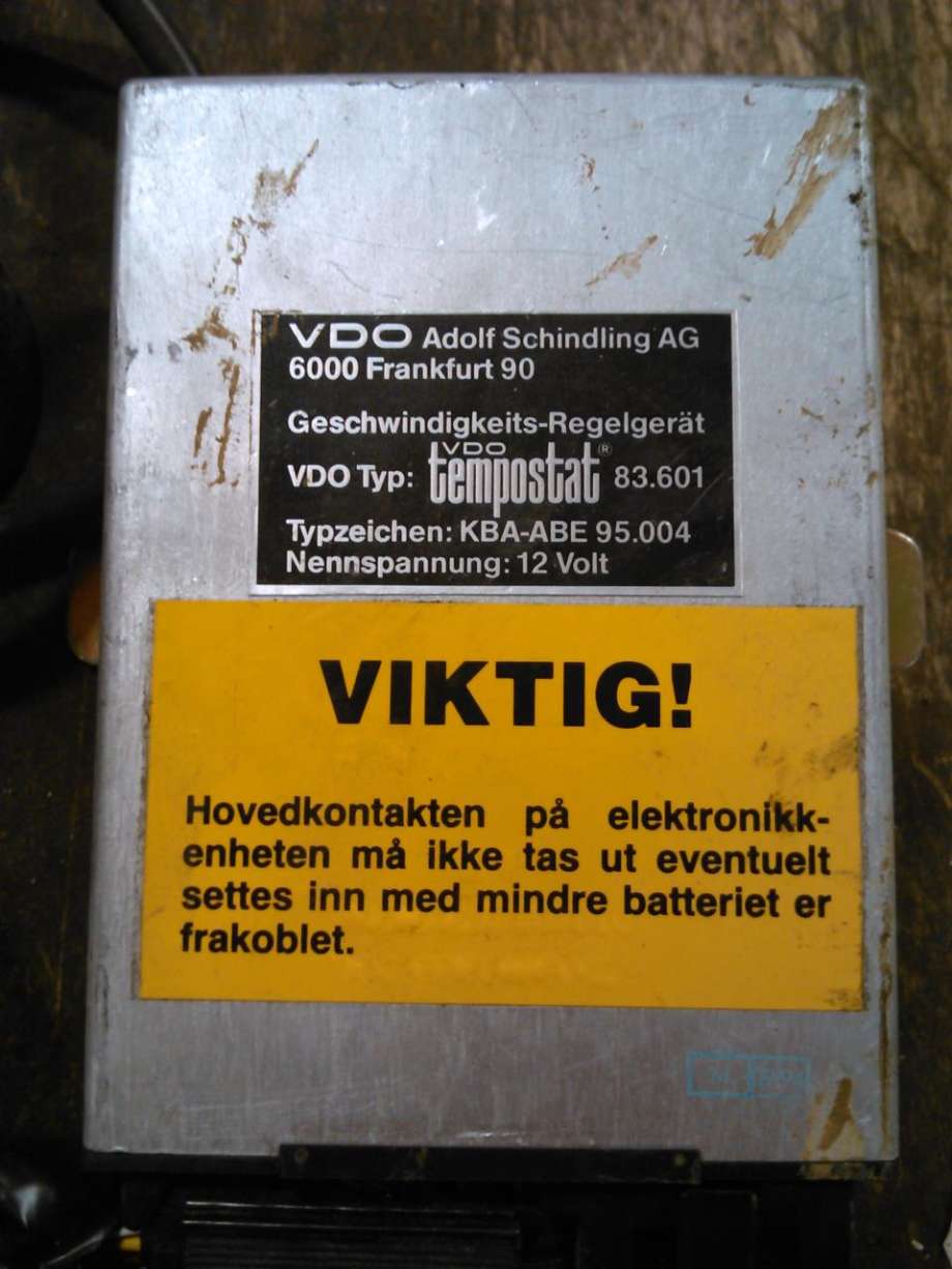 Cruisekontroll til VW Transporter / Caravelle 1990-2003 (T4) (T4)